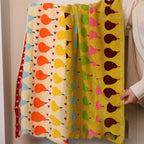 Harrow Soft Organic Cotton Children's Face Towel Pear Motif Machine Washable
