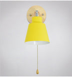 Collin Rotatable Wall Light with Pull Chain Switch Swivel Head Adjustable Lighting