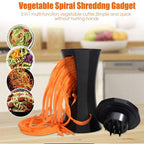 Harrow Vegetable Spiralizer Stainless Steel Dual Blade Kitchen Spiral Cutter White Green Black
