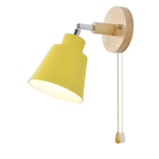 Collin Rotatable Wall Light with Pull Chain Switch Swivel Head Adjustable Lighting