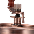 Wooden Manual Coffee Grinder Antique Style Hand Crank Coffee Bean Mill with Adjustable Grind