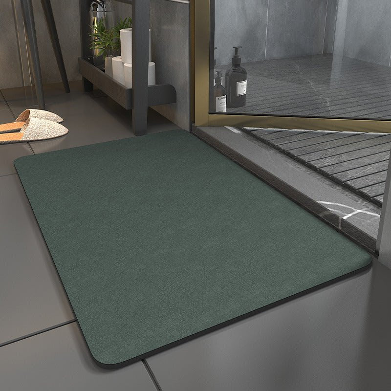 Quick-Drying Non-Slip Bathroom Mat Absorbent Moisture-Resistant Bath Rug for Safety and Comfort