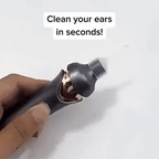 Gentle Ear Wax Suction Vacuum Cleaner with LED Light USB Rechargeable Painless Ear Aspirator with Silicone Tips