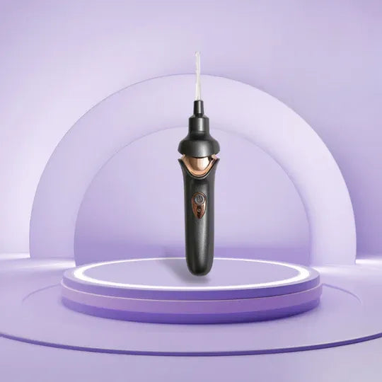 Gentle Ear Wax Suction Vacuum Cleaner with LED Light USB Rechargeable Painless Ear Aspirator with Silicone Tips