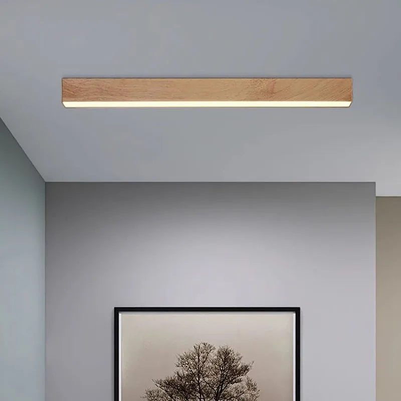 LED Bar Ceiling Light Fixture Aluminum Modern Slim Profile Soft Glow 60-120 cm