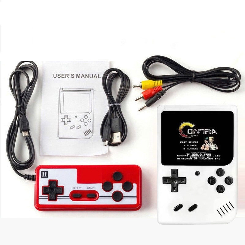 RetroMaster 400X Handheld Game Console with 400 Classic Games Rechargeable Battery TV Output