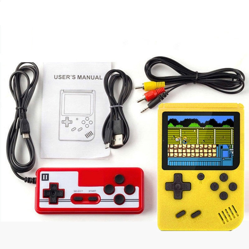 RetroMaster 400X Handheld Game Console with 400 Classic Games Rechargeable Battery TV Output
