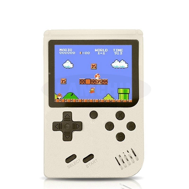 RetroMaster 400X Handheld Game Console with 400 Classic Games Rechargeable Battery TV Output