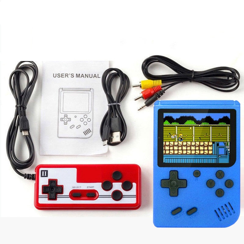 RetroMaster 400X Handheld Game Console with 400 Classic Games Rechargeable Battery TV Output