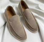 Ricardo Slip-On Loafers Men’s Classic Suede Dress Shoes Comfortable Casual Office Footwear