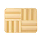 Ridged Foldable Silicone Drying Mat Heat-Resistant Non-Slip Kitchen Counter Protector 12x16 Inches