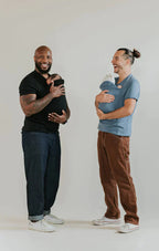 Cotton Baby Wrap Carrier Hands-Free Soft Ergonomic Baby Sling with Versatile Sizing