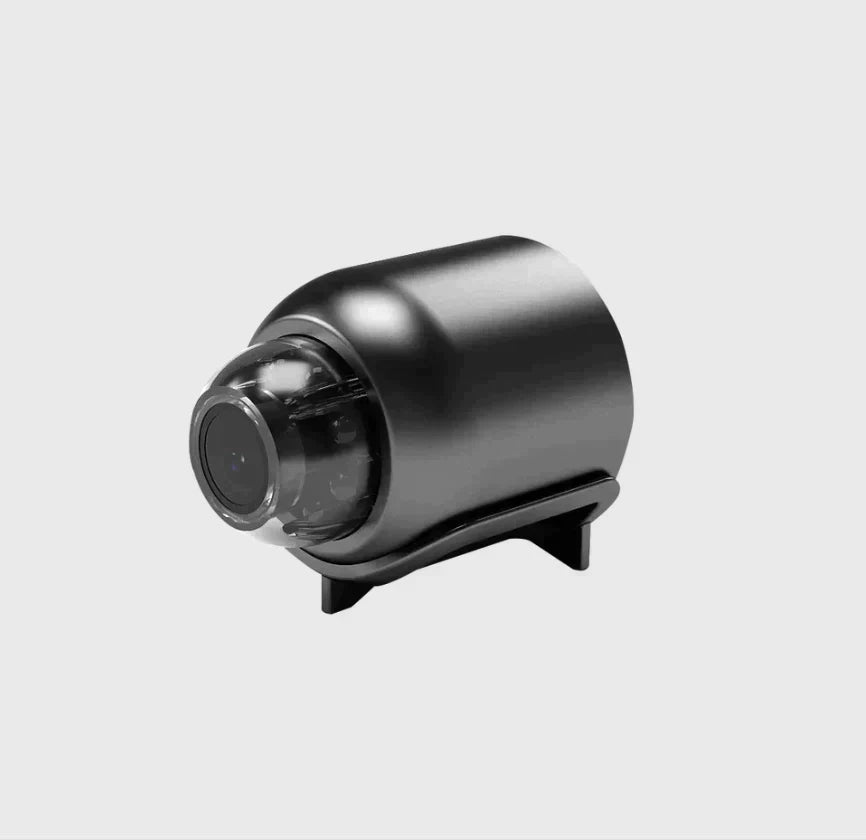 Ultracompact Wi-Fi Surveillance Camera 1080p Full HD Night Vision Wide-Angle 120° with 2-Way Audio