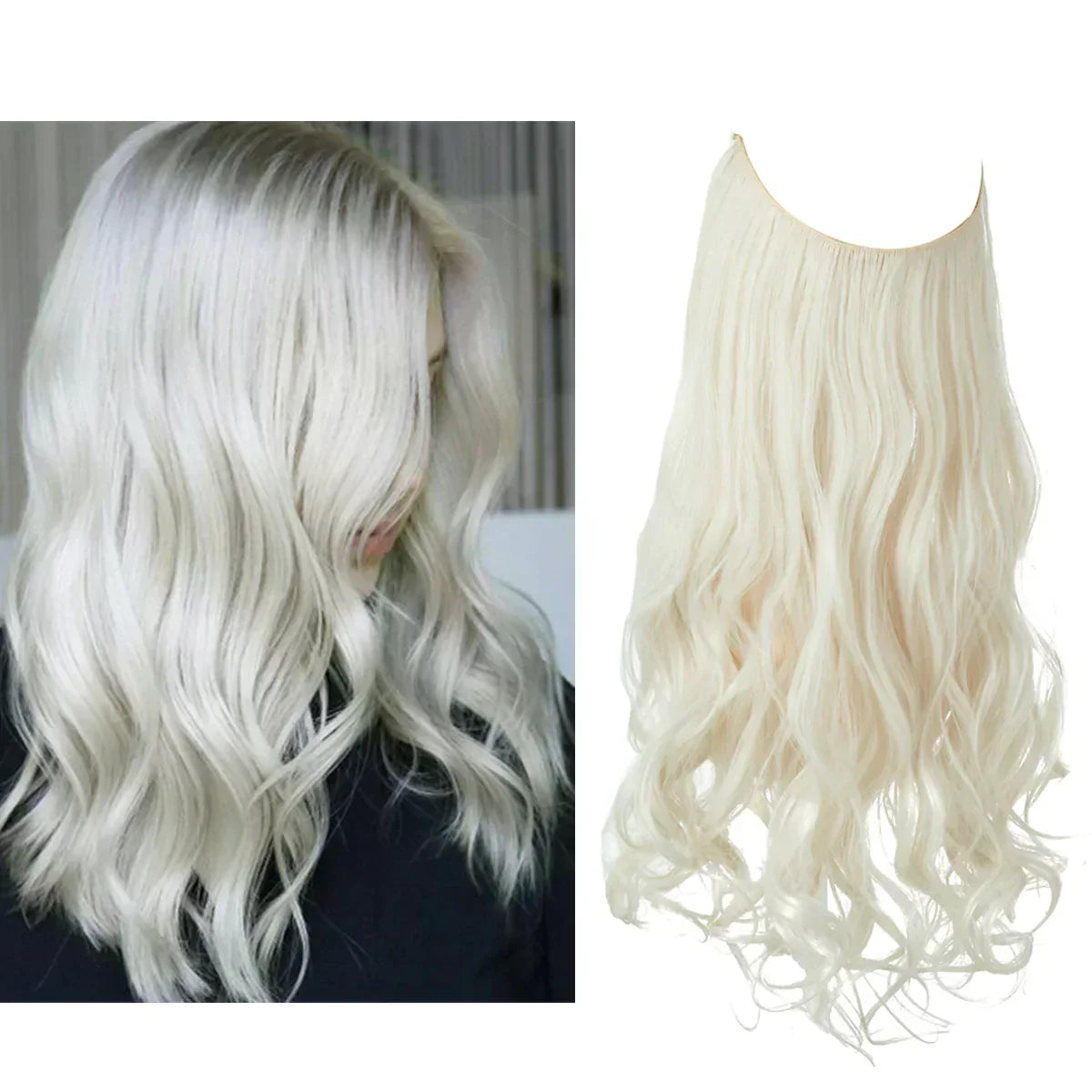 SecretHair Real Hair Extensions Remy Quality Seamless Natural Volume and Length