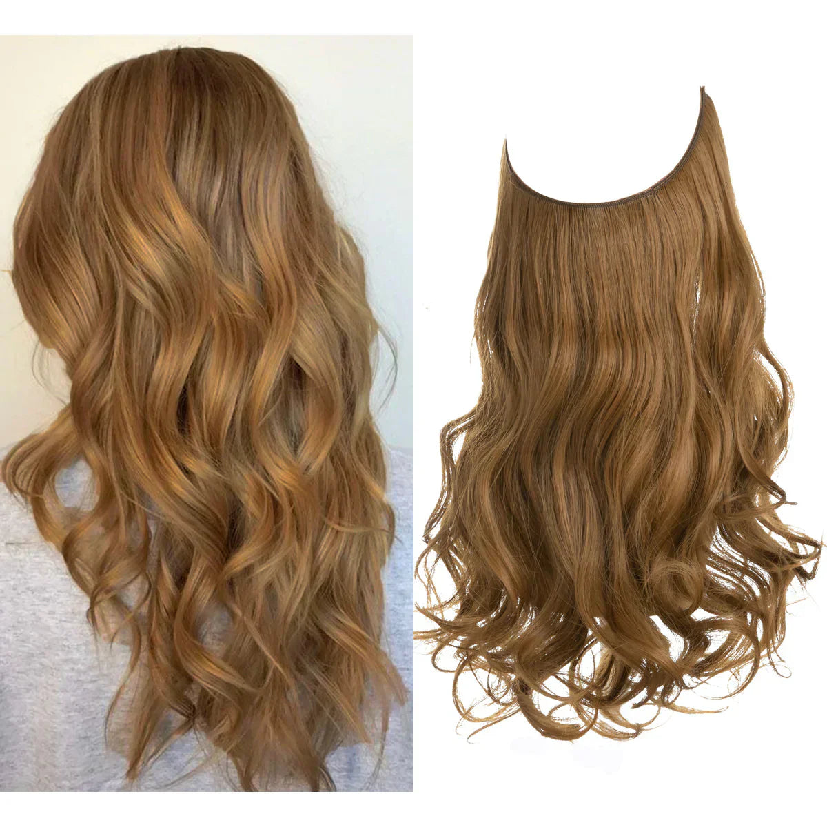 SecretHair Real Hair Extensions Remy Quality Seamless Natural Volume and Length