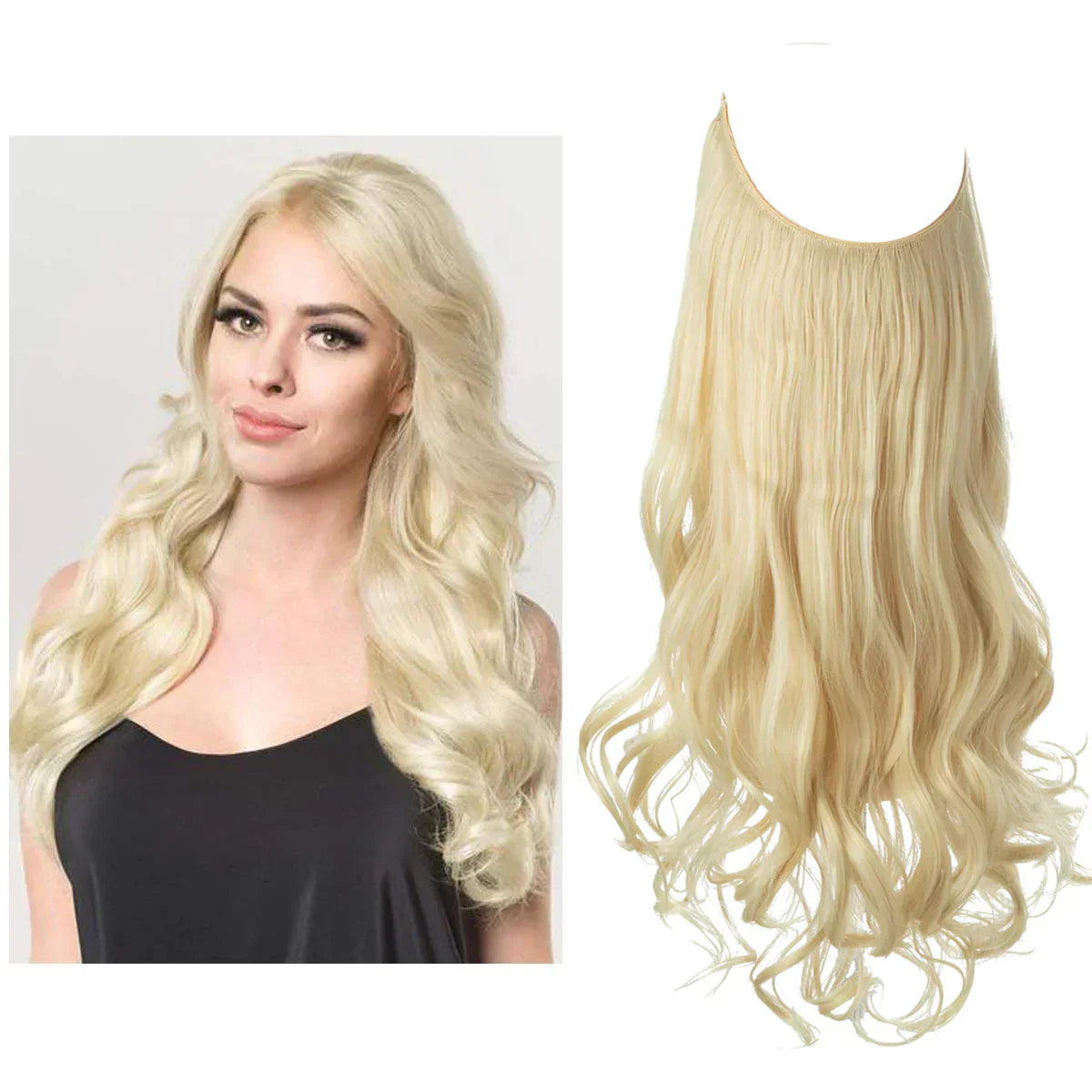 SecretHair Real Hair Extensions Remy Quality Seamless Natural Volume and Length