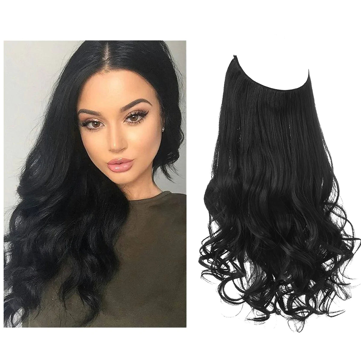 SecretHair Real Hair Extensions Remy Quality Seamless Natural Volume and Length