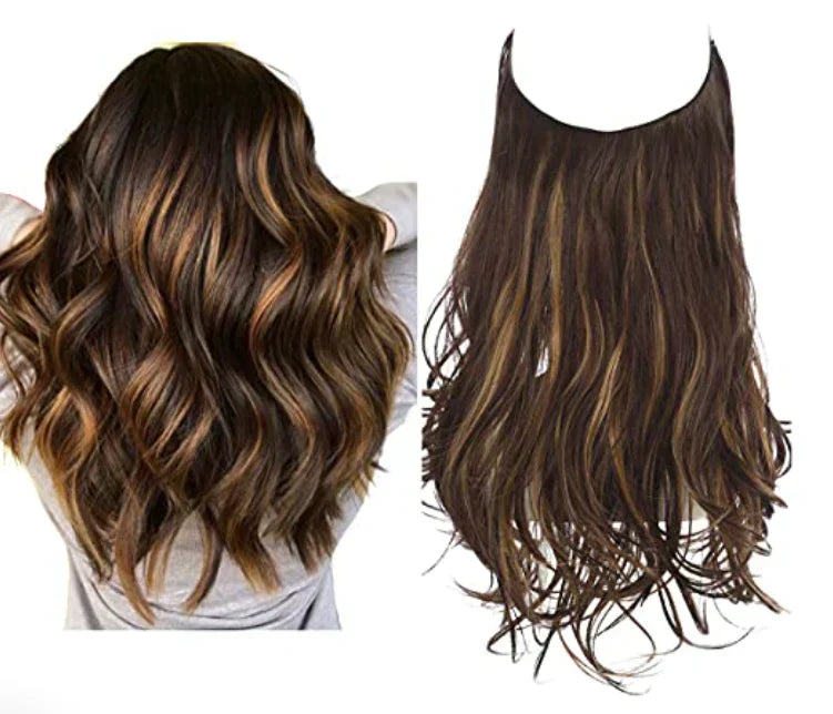 SecretHair Real Hair Extensions Remy Quality Seamless Natural Volume and Length