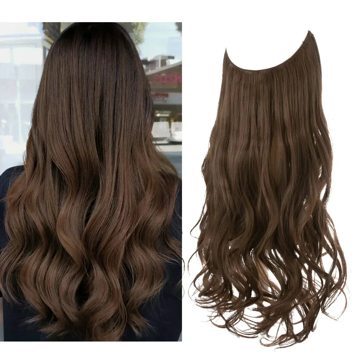 SecretHair Real Hair Extensions Remy Quality Seamless Natural Volume and Length