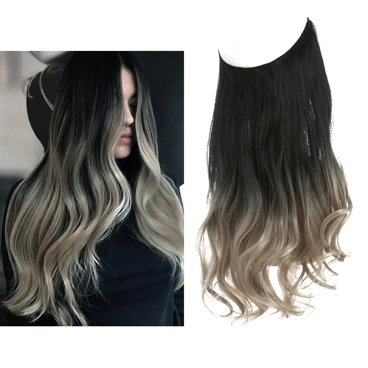SecretHair Real Hair Extensions Remy Quality Seamless Natural Volume and Length