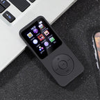 Wireless MP3 Player with Bluetooth 5.4, HiFi Lossless Sound, 1.8-Inch Screen, Expandable Storage up to 128GB
