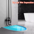 Silicone Shower Barrier Water Stopper Strip Flexible Waterproof Shower Door Seal