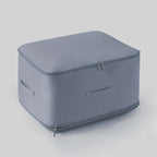 Duvet Storage Bag Premium Nylon Space-Saving Compression with Reinforced Handles Gray Oat Pink Blue