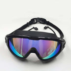 Anti Fog Swim Goggles Unisex Silicone Comfortable Fit Wide Angle Clear Vision