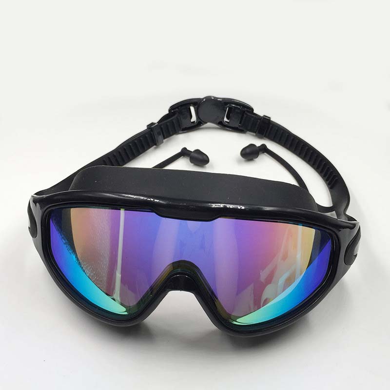 Anti Fog Swim Goggles Unisex Silicone Comfortable Fit Wide Angle Clear Vision