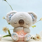 Plush Toy with Soothing Light and Sound for Children Soft Cuddly Sleep Aid