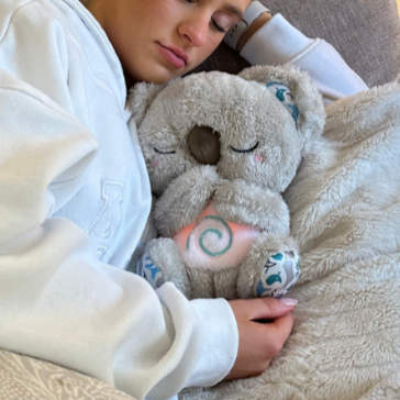 Plush Toy with Soothing Light and Sound for Children Soft Cuddly Sleep Aid