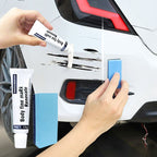 Car Paint Scratch Repair Paste with Sponge for Scratch Removal and Polishing 10x18 cm White