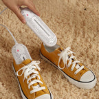 Antibacterial Shoe Dryer 25W with UV Light White High-Temperature Material 21cm