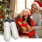 Antibacterial Shoe Dryer 25W with UV Light White High-Temperature Material 21cm