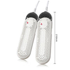 Antibacterial Shoe Dryer 25W with UV Light White High-Temperature Material 21cm