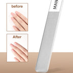 Portable 7-Piece Manicure Kit with Nail Clippers Ear and Nose Hair Trimmers Carbon Steel