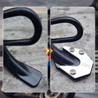 Stabiliride Aluminum Motorcycle Kickstand Pad Non-Slip Lightweight for Stable Parking on Soft Surfaces