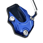 Stabiliride Aluminum Motorcycle Kickstand Pad Non-Slip Lightweight for Stable Parking on Soft Surfaces