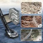 Stabiliride Aluminum Motorcycle Kickstand Pad Non-Slip Lightweight for Stable Parking on Soft Surfaces