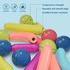 Stickcraft Magnetic Building Rods Creative Construction Toy for Kids Ages 2+ BPA-Free