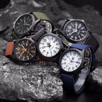 Sturmzeit Shockproof Tactical Watch with Illuminated Dial Splash Resistant Outdoor Wristwatch