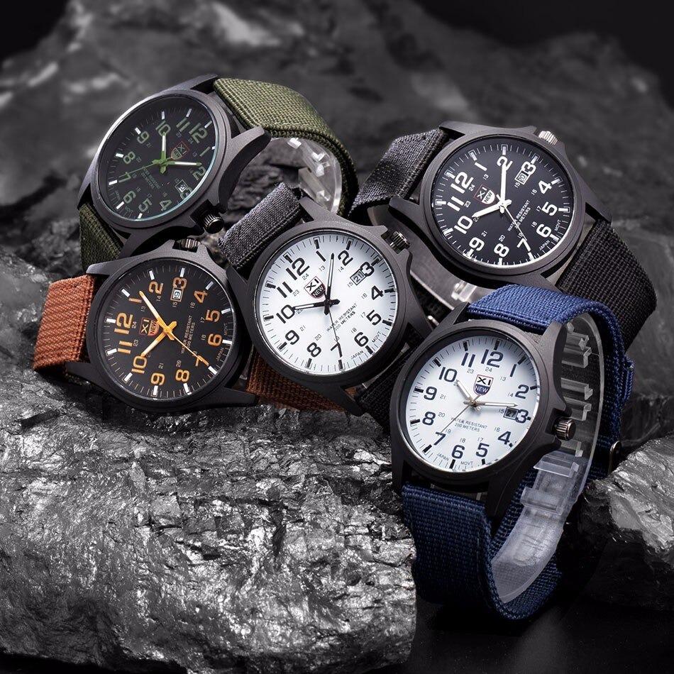 Sturmzeit Shockproof Tactical Watch with Illuminated Dial Splash Resistant Outdoor Wristwatch