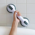 Bathroom Support Handle with Suction Cups Portable Non-Drill Safety Grab Bar for Shower and Toilet