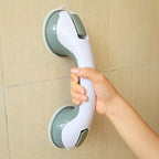 Bathroom Support Handle with Suction Cups Portable Non-Drill Safety Grab Bar for Shower and Toilet