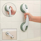 Bathroom Support Handle with Suction Cups Portable Non-Drill Safety Grab Bar for Shower and Toilet