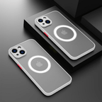 ArmorShield MagSafe Phone Case Impact Resistant Drop Protection Wireless Charging Compatible