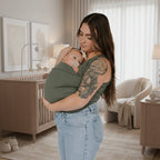 Ergonomic T-Shirt Baby Carrier with Adjustable Breathable Straps Lightweight Hands-Free Baby Wrap
