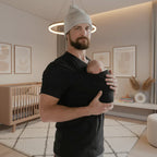 Ergonomic T-Shirt Baby Carrier with Adjustable Breathable Straps Lightweight Hands-Free Baby Wrap