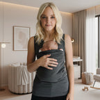 Ergonomic T-Shirt Baby Carrier with Adjustable Breathable Straps Lightweight Hands-Free Baby Wrap