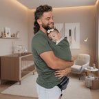 Ergonomic T-Shirt Baby Carrier with Adjustable Breathable Straps Lightweight Hands-Free Baby Wrap